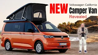 New Volkswagen California Camper Van Revealed