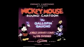 The Gallopin' Gaucho (1928) | Mickey Mouse | Walt Disney Studio
