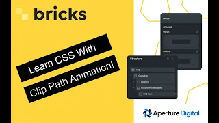 Bricks Builder CSS Animations With Clip Path