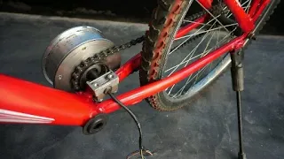 DIY Electric Bike - using reducer brushless Hub motor