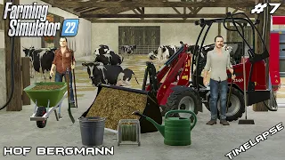 Mucking out all ANIMAL PENS and spreading MANURE | Hof Bergmann | Farming Simulator 22 | Episode 7