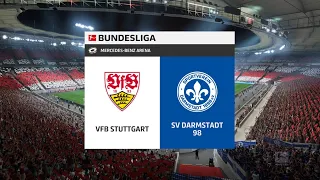 ⚽ VfB Stuttgart vs SV Darmstadt 98 ⚽ | Bundesliga (22/08/2023) | Fifa 23