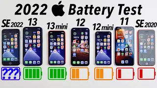 iPhone SE (2022) ULTIMATE iPhone Battery Test!