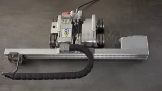 Motorized Raster Arms for 2 axis Inspection