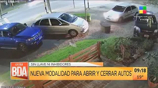 🔴 La nueva modalidad de los delincuentes para abrir y cerrar autos sin llave ni inhibidores 🔑