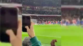 Alexandre Lacazette Penalty Goal vs Wimbledon