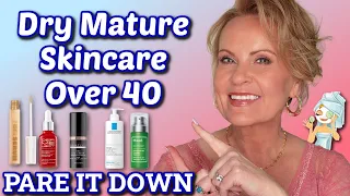 PARED DOWN Nighttime Skincare Mature Dry Skin Over 40