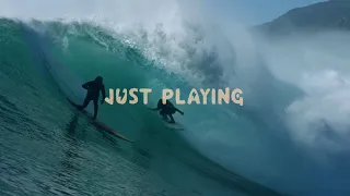 Just Playing #2 Big Wave Surfing - Sunset, Cape Town (2020)