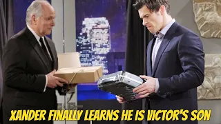 OMG Xander finally learns he is Victor's son Days of our lives spoilers on peacock