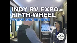 Not a fifth wheel for a half-ton, but a fifth wheel with a luxury kitchen!