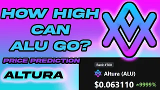 Altura Price prediction 2022! ｜ALU TOKEN