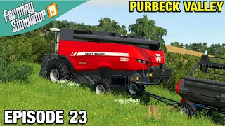 TIME FOR A NEW COMBINE Farming Simulator 19 Timelapse - Purbeck Valley Farm FS19 Ep 23