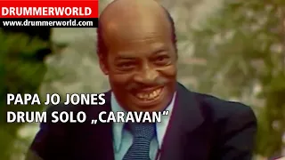 Papa Jo Jones: Drum Solo "CARAVAN" - #papajojones  #drummerworld.official  #drummerworld