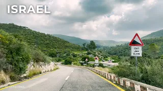 ISRAEL 🇮🇱 Mount Carmel National Park • Scenic Drive 4K