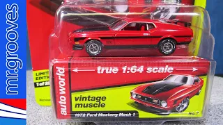 Auto World 1972 Ford Mustang Mach 1 and the rest of the 2018 Release 2 Version A