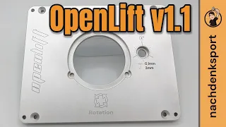 OpenLift v1.1 - Die Neuheiten. Endlich wieder Bausätze | Nachdenksport