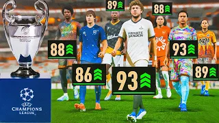 Я пытаюсь выиграть Лигу Чемпионов только игроками академии...в FIFA 23