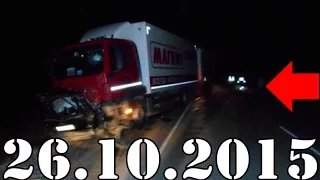 дтп Видео подборка происшествий  дтп и аварии за Октябрь 2015  Car Crash Compilation