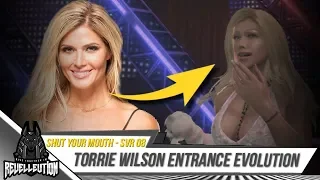 Torrie Wilson Entrance Evolution: Shut Your Mouth - SVR 08 #WWE #TorrieWilson