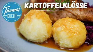 Kartoffelklöße selber machen - aus rohen Kartoffeln