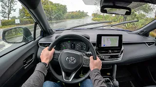 2023 Toyota Corolla Cross Hybrid - POV First Drive (Binaural Audio)