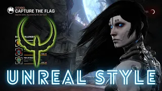 Quake Champions 2021 | Unreal Style CTF Gameplay | ShinDeon