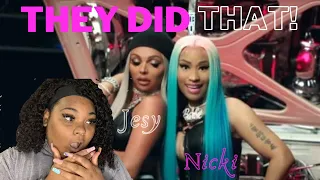 Jesy Nelson ft Nicki Minaj Boyz (Official Music video) REACTION| Nicki ATE!!!!!!