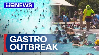 Major gastro outbreak in Queensland | 9 News Australia