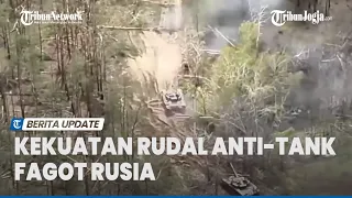 PASUKAN TERJUN PAYUNG RUSIA HANCURKAN MILITER UKRAINA DENGAN RUDAL ANTI TANK FAGOT