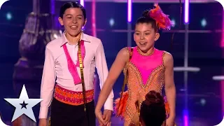 Tiny dancers Libby and Charlie steal the show! | The Final | BGT 2019