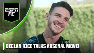Declan Rice FULL INTERVIEW: ‘No added pressure after £100million move to Arsenal!’ | ESPN FC