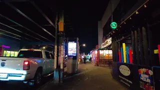 Is the NYC Rd Light District Still Active? Midnight Walk