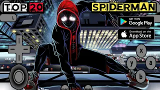 All Spiderman Games For Android 2023 l Top 20 New Spiderman Games For Android 2023 l@OneOnGamer