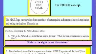 Transactional Analysis Part 2