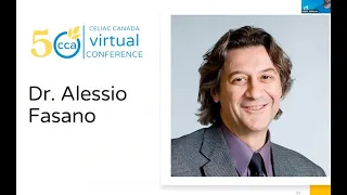 Celiac Canada Conference 2023 - Dr Alessio Fasano