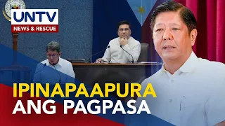 Panukalang Maharlika Investment Fund, sinertipikahang “urgent” sa Senado ni PBBM