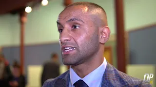 "I'M THE BEST FEATHERWEIGHT IN THE WORLD, JOSH IS SECOND" - Kid Galahad in confident mood