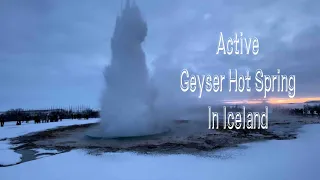 How Do Geyser Hot Spring Erupts - Can Sprout Boiling Water Up To 70 Meters  High