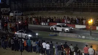 Audi R8 V10 Plus 2020 vs Audi TTRS | ARRANCONES AUTÓDROMO CULIACÁN | DRAG RACE