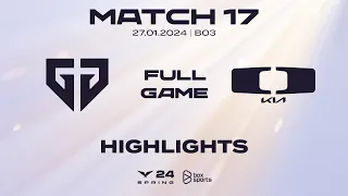 Full Highlights GEN vs DK | Match 17 | LCK Mùa Xuân 2024