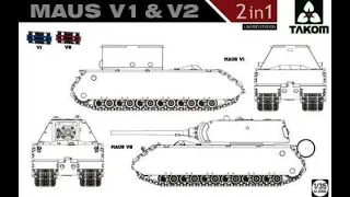 Праздничный обзор на модель танка Pz.kpfw.VIII "Maus"от Takom.Ограниченная серия!