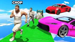 GTA 5 CARS VS RUNNERS GETTING SIDESWAPPED BY SPEEDING CARS