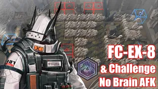 FC-EX-8 Trimmed Medal & CM - No Brain AFK | Arknights | What The Firelight Casts