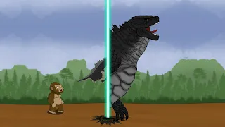 GODZILLA & KONG BABY TRANSFORMATION - GODZILLA CARTOON