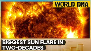 Sun launches strongest Solar flare of its current 11-year cycle | WION World DNA
