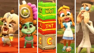 Crash Team Racing Nitro-Fueled - All New Characters & Skins + Victory Animations & Gameplay