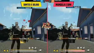 Dantes Amassando o Mandela e Dini (2v1)