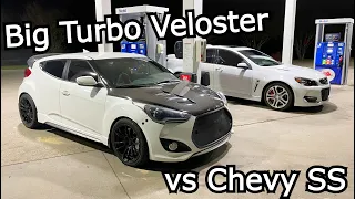 Big Turbo Veloster vs FBO Chevy SS