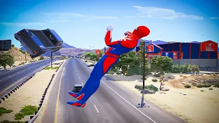 GTA 5 Suck Smash Ragdolls vol 8 (Spiderman)