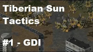 C&C Tiberian Sun Tactics #1 - GDI Intro, Skirmish Defense/Offense